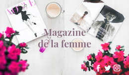 Magazine De Mode - Modèle Web