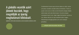 Globális Vezetők – Reszponzív Webhelysablonok