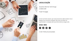 Conecte-Se Conosco Hoje Modelo De Site