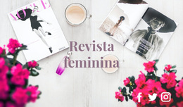 Revista De Moda - Funcionalidade Do Tema WordPress