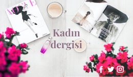 Moda Dergisi - Güzel Açılış Sayfası