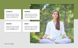Yoga Benefits - Website Builder