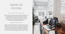 Equipo De Revistas: Sitio Con Descarga De Plantilla HTML