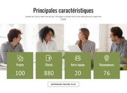 Nous Travaillons Avec Des Entreprises Ambitieuses Modèle CSS Simple