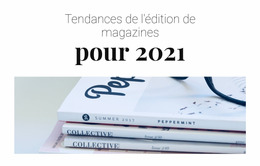 Tendances De L'Édition De Magazines Modèle Joomla 2024