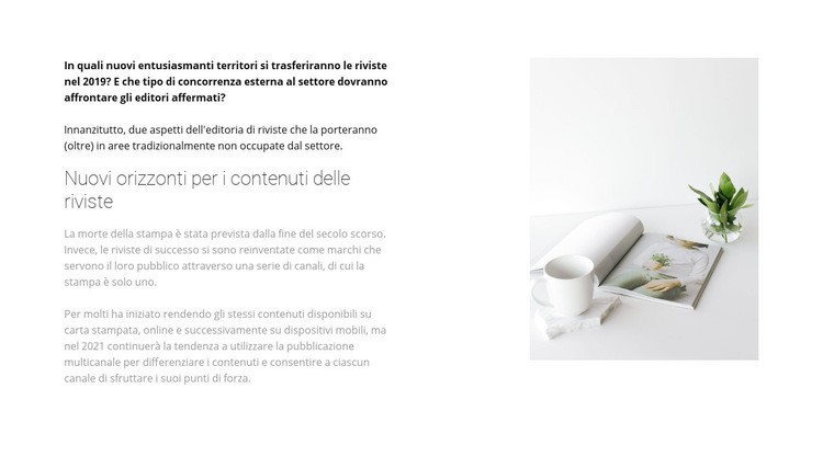 Articoli sulle soluzioni per interni Modelli di Website Builder