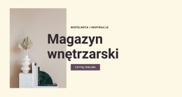 Magazyn Wnętrzarski Strona Internetowa Magazynu