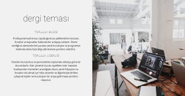 Dergi Ekibi - Ilham Veren Web Sitesi Oluşturucu