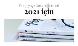 Dergi Yayınlama Eğilimleri - Işlevsellik WordPress Teması