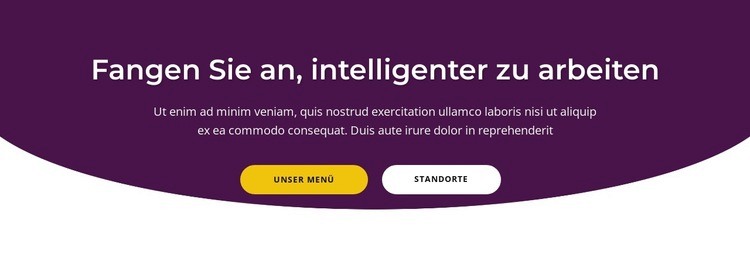 Fangen Sie an, intelligenter zu arbeiten Vorlage