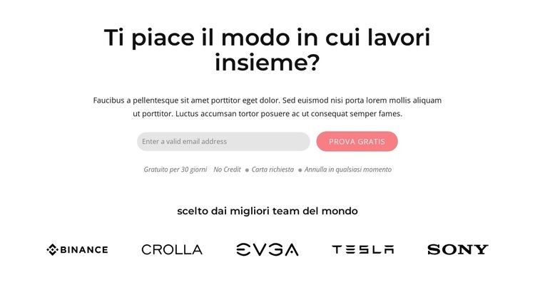 Blocco con forma e marchi Progettazione di siti web