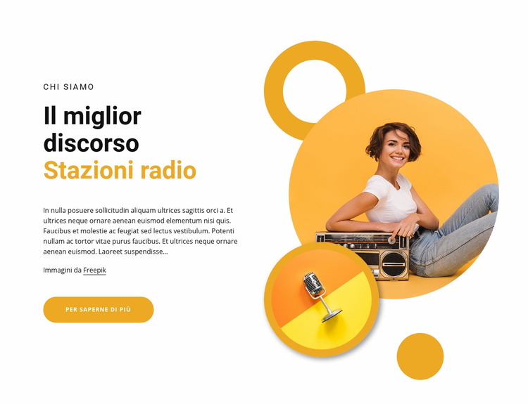 Le migliori stazioni radio di conversazione Modello Joomla