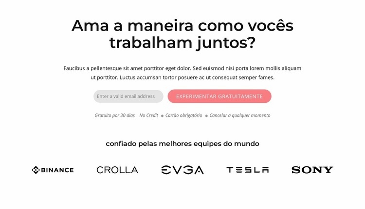 Bloco com forma e marcas Modelo de uma página