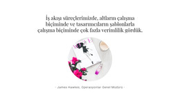 Derginin Gözden Geçirilmesi - Temel HTML Şablonu