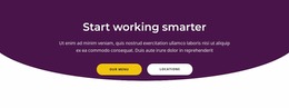 Start Working Smarter Product For Users