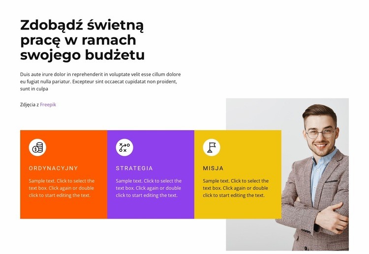 Zdobądź to, co najlepsze Szablony do tworzenia witryn internetowych