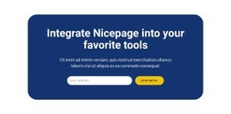 Integrujte Nicepage Do Svých Oblíbených Nástrojů - HTML Builder Drag And Drop