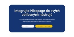 Zdarma CSS Pro Integrujte Nicepage Do Svých Oblíbených Nástrojů