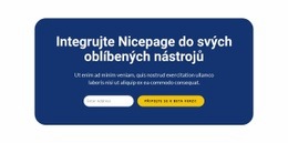 Integrujte Nicepage Do Svých Oblíbených Nástrojů Šablona Css Ke Stažení Zdarma