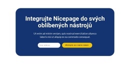 Integrujte Nicepage Do Svých Oblíbených Nástrojů - Šablona Bootstrapu