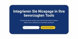Integrieren Sie Nicepage In Ihre Bevorzugten Tools Landing Pages