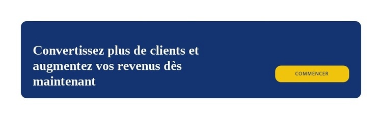 Convertir plus de clients Conception de site Web