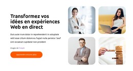 Ils Ont Réussi - Modèle HTML Gratuit