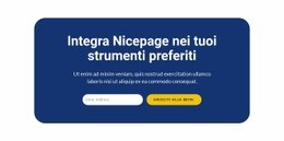 Integra Nicepage Nei Tuoi Strumenti Preferiti - HTML Builder Drag And Drop