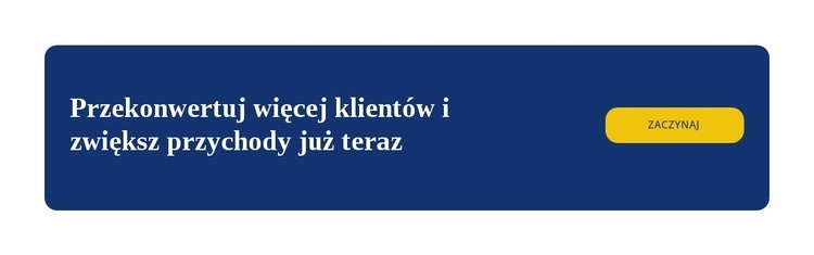 Konwertuj więcej klientów Szablony do tworzenia witryn internetowych