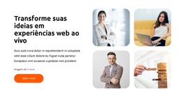 Eles Chegaram Ao Sucesso - Modelo HTML Gratuito