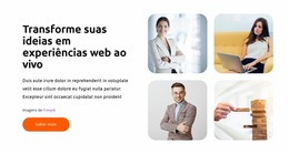 Eles Chegaram Ao Sucesso - Modelo Joomla Profissional Personalizável