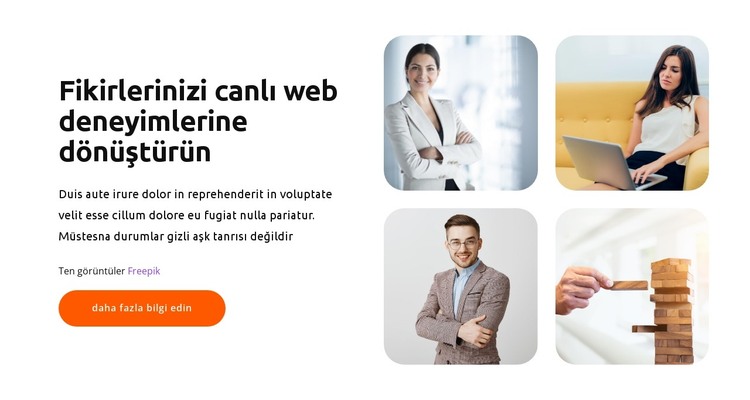 başarıya ulaştılar HTML Şablonu