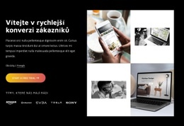 Konverze Zákazníka – Šablona Návrhu Webu