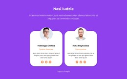 Nasi Ludzie Czynią Cuda Szablon Witryny CSS