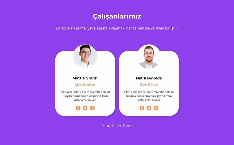 Bizimkiler harikalar yaratıyor Web Sitesi Mockup'ı