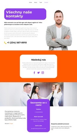 Kontaktní Stránka
