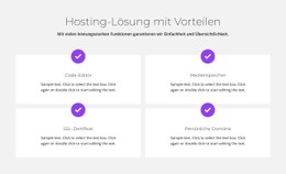 Kostenloses Hosting HTML5-Vorlage