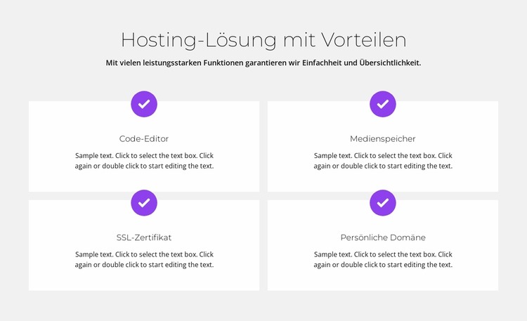 Kostenloses Hosting Joomla Vorlage