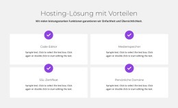 Kostenloses Hosting - Schönes Website-Design