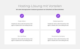Kostenloses Hosting – Professionelles WordPress-Theme