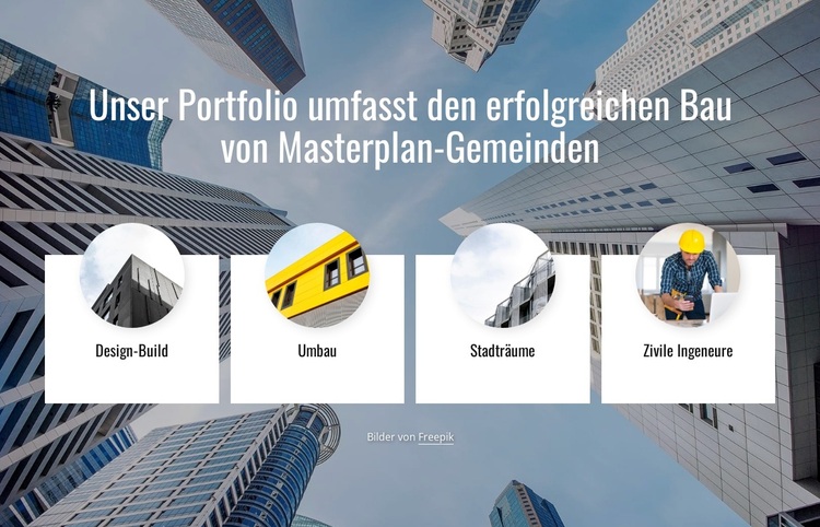 Ein Full-Service-Architekturbüro WordPress-Theme