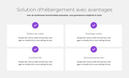 Hébergement Gratuit – Modèle Premium