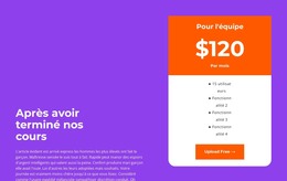 Choisissez Le Bon Tarif - Modèle De Page HTML