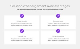 Hébergement Gratuit : Modèle De Site Web Simple