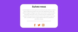 Suivez L'Actualité - Thème CSS Gratuit