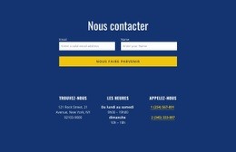 Formulaire De Contact Avec Adresse