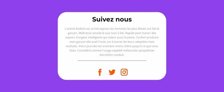 Suivez l'actualité Page de destination