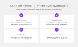 Hébergement Gratuit - Thème WordPress Professionnel