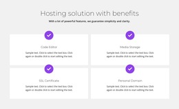 Free Hosting - Simple HTML5 Template