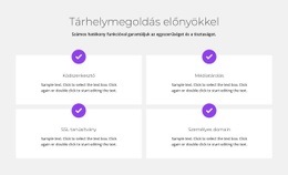 Ingyenes Tárhely – Prémium Sablon